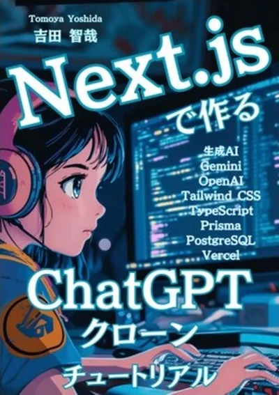 Next.jsで作るChatGPTクローンチュートリアル の表紙